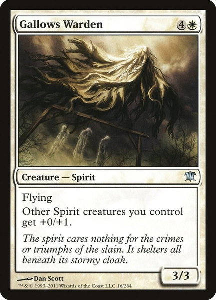 Gallows Warden - Innistrad Magic: The Gathering trading card