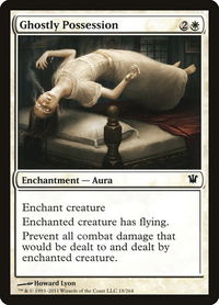 Ghostly Possession - Innistrad (ISD) #18 - Common Magic: The Gathering Trading Card