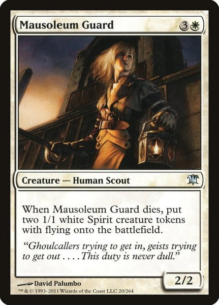 Mausoleum Guard - Innistrad Magic: The Gathering trading card