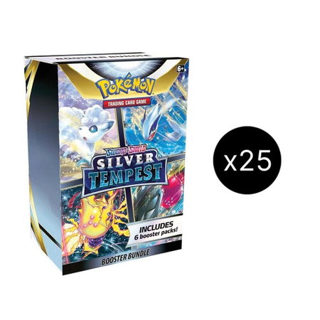 Silver Tempest Booster Bundle Case trading card from SWSH12: Silver Tempest Silver Tempest Booster Bundle Case - SWSH12: Silver Tempest Pokémon trading card