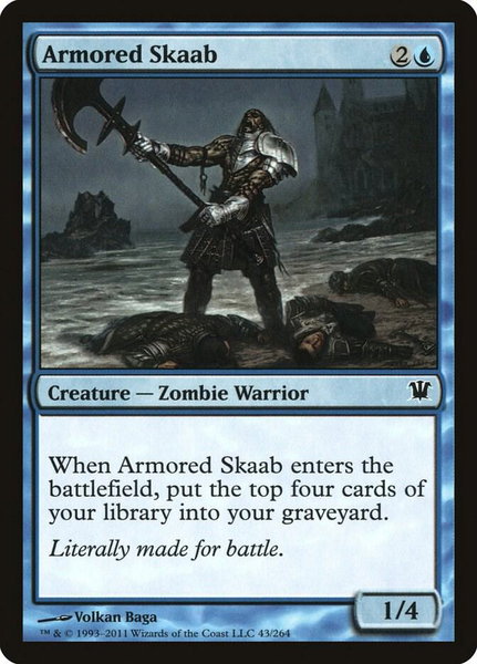 Armored Skaab - Innistrad Magic: The Gathering trading card