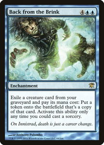 Back from the Brink - Innistrad (ISD) #44 - Rare Magic: The Gathering Trading Card