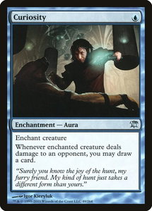 Curiosity - Innistrad (ISD) #49 - Uncommon Magic: The Gathering Trading Card