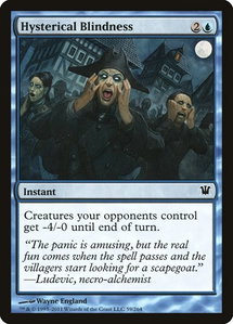 Hysterical Blindness - Innistrad (ISD) #59 - Common Magic: The Gathering Trading Card