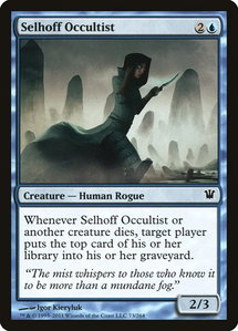Selhoff Occultist - Innistrad (ISD) #73 - Common Magic: The Gathering Trading Card
