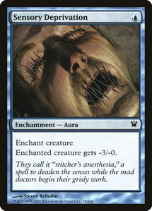 Sensory Deprivation - Innistrad (ISD) #74 - Common Magic: The Gathering Trading Card