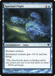 Spectral Flight - Innistrad (ISD) #79 - Common Magic: The Gathering Trading Card