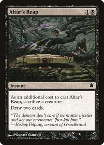Altar's Reap - Innistrad (ISD) #86 - Common Magic: The Gathering Trading Card