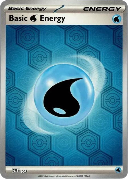 Basic Water Energy - SV: Shrouded Fable Pokémon trading card