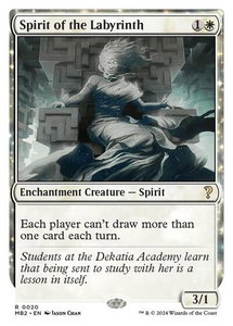 Spirit of the Labyrinth (White Border) - Mystery Booster 2 (MB2) #20 - Rare Magic: The Gathering Trading Card