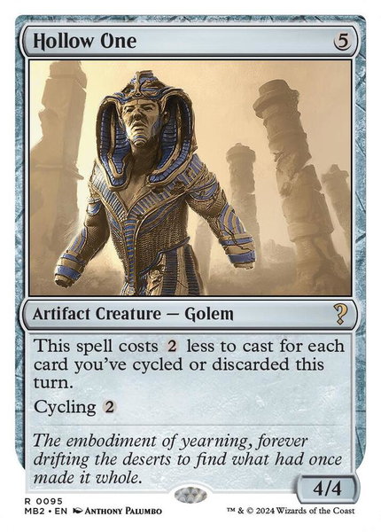Hollow One (White Border) trading card from Mystery Booster 2 Hollow One (White Border) - Mystery Booster 2 Magic: The Gathering trading card