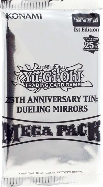 25th Anniversary Tin: Dueling Mirrors Mega Pack - 25th Anniversary Tin: Dueling Mirrors YuGiOh trading card