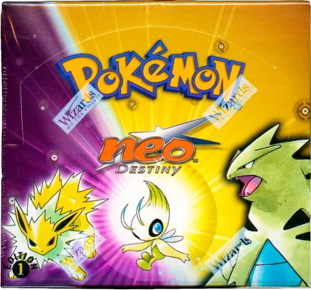 Neo Destiny Booster Box [1st Edition] - Neo Destiny Pokémon trading card