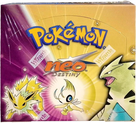 Neo Destiny Booster Box [Unlimited Edition] - Neo Destiny Pokémon trading card