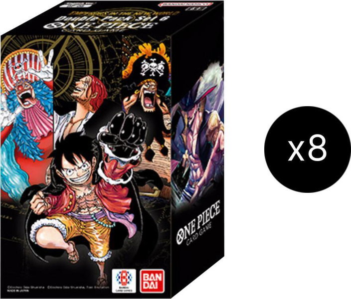 Double Pack Set Volume 6 Display trading card from Emperors in the New World Double Pack Set Volume 6 Display - Emperors in the New World One Piece trading card