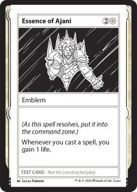 Essence of Ajani - Mystery Booster 2 Playtest Cards (MB2PC) #null - Special Magic: The Gathering Trading Card