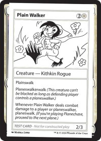 Plain Walker - Mystery Booster 2 Playtest Cards (MB2PC) #null - Special Magic: The Gathering Trading Card