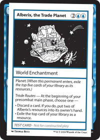 Alberix, the Trade Planet - Mystery Booster 2 Playtest Cards (MB2PC) #null - Special Magic: The Gathering Trading Card
