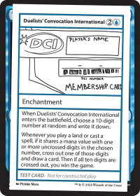 Duelists' Convocation International - Mystery Booster 2 Playtest Cards (MB2PC) #null - Special Magic: The Gathering Trading Card