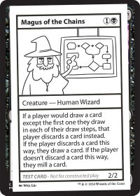 Magus of the Chains - Mystery Booster 2 Playtest Cards (MB2PC) #null - Special Magic: The Gathering Trading Card