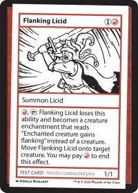 Flanking Licid - Mystery Booster 2 Playtest Cards (MB2PC) #null - Special Magic: The Gathering Trading Card