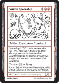 Vuzzle Spaceship - Mystery Booster 2 Playtest Cards (MB2PC) #null - Special Magic: The Gathering Trading Card
