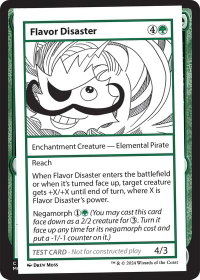 Flavor Disaster - Mystery Booster 2 Playtest Cards (MB2PC) #null - Special Magic: The Gathering Trading Card