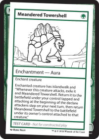Meandered Towershell - Mystery Booster 2 Playtest Cards (MB2PC) #null - Special Magic: The Gathering Trading Card