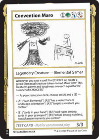Convention Maro - Mystery Booster: Convention Edition Exclusives (CMB1) #null - Special Magic: The Gathering Trading Card