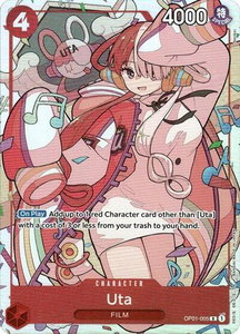 Uta - OP01-005 (Premium Card Collection -Uta-) - One Piece Promotion Cards (OP-PR) #OP01-005 - Rare One Piece Trading Card