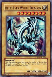 Blue-Eyes White Dragon - Retro Pack (2020 Date Reprint) (RP01) #RP01-EN001 - Ultra Rare YuGiOh Trading Card