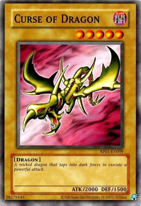 Curse of Dragon - Retro Pack (2020 Date Reprint) YuGiOh trading card