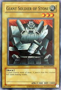Giant Soldier of Stone - Retro Pack (2020 Date Reprint) (RP01) #RP01-EN010 - Common / Short Print YuGiOh Trading Card