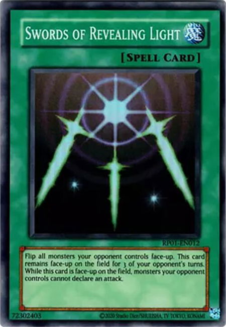Swords of Revealing Light - Retro Pack (2020 Date Reprint) YuGiOh trading card