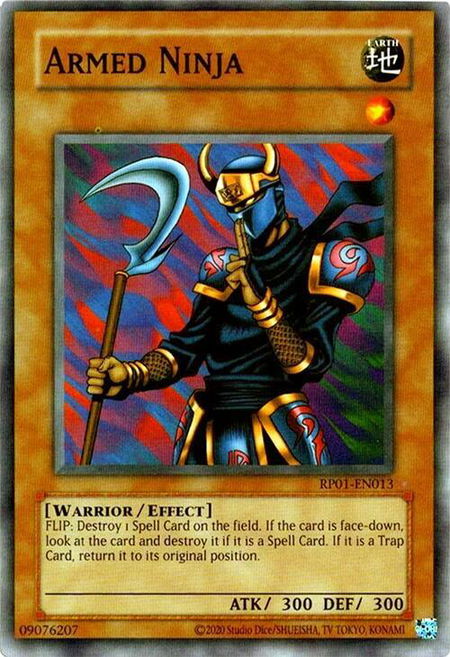 Armed Ninja - Retro Pack (2020 Date Reprint) YuGiOh trading card