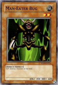 Man-Eater Bug - Retro Pack (2020 Date Reprint) (RP01) #RP01-EN014 - Common / Short Print YuGiOh Trading Card
