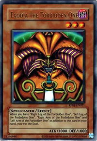Exodia the Forbidden One - Retro Pack (2020 Date Reprint) (RP01) #RP01-EN021 - Ultra Rare YuGiOh Trading Card