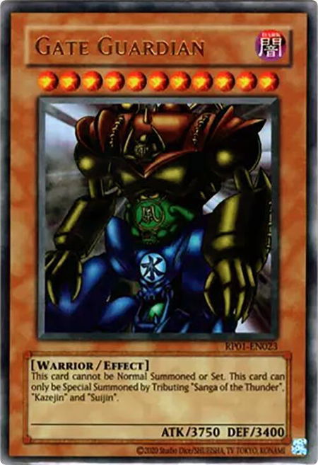 Gate Guardian - Retro Pack (2020 Date Reprint) YuGiOh trading card