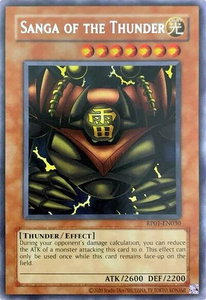 Sanga of the Thunder - Retro Pack (2020 Date Reprint) (RP01) #RP01-EN030 - Rare YuGiOh Trading Card