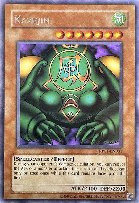 Kazejin - Retro Pack (2020 Date Reprint) YuGiOh trading card