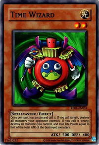 Time Wizard - Retro Pack (2020 Date Reprint) (RP01) #RP01-EN035 - Super Rare YuGiOh Trading Card
