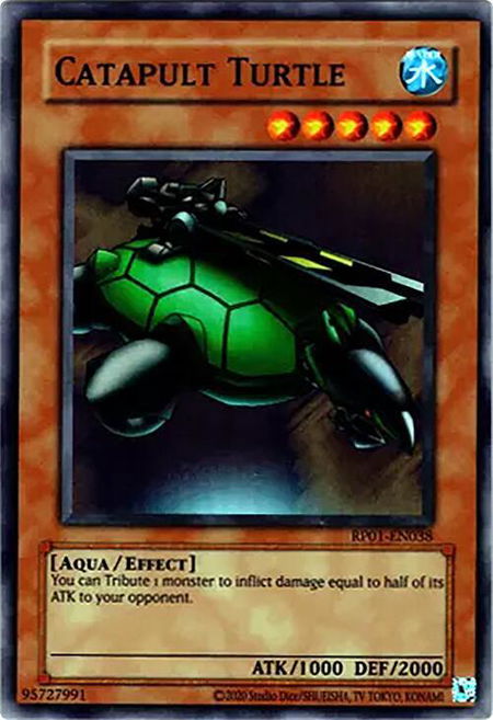 Catapult Turtle - Retro Pack (2020 Date Reprint) YuGiOh trading card