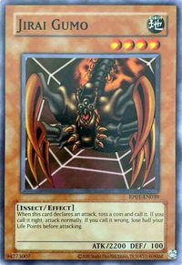 Jirai Gumo - Retro Pack (2020 Date Reprint) (RP01) #RP01-EN039 - Common / Short Print YuGiOh Trading Card