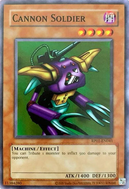 Cannon Soldier - Retro Pack (2020 Date Reprint) YuGiOh trading card