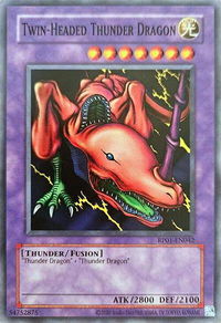 Twin-Headed Thunder Dragon - Retro Pack (2020 Date Reprint) (RP01) #RP01-EN042 - Common / Short Print YuGiOh Trading Card