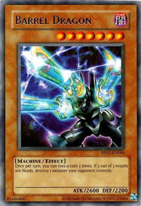 Barrel Dragon - Retro Pack (2020 Date Reprint) (RP01) #RP01-EN044 - Rare YuGiOh Trading Card