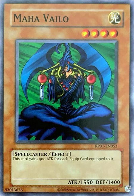 Maha Vailo - Retro Pack (2020 Date Reprint) YuGiOh trading card