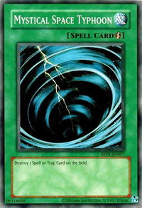 Mystical Space Typhoon - Retro Pack (2020 Date Reprint) (RP01) #RP01-EN057 - Common / Short Print YuGiOh Trading Card