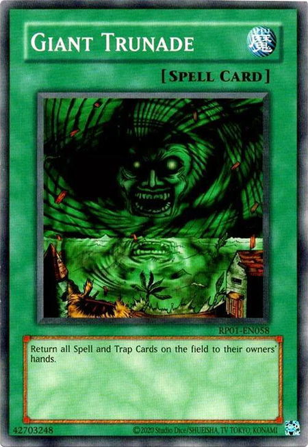 Giant Trunade - Retro Pack (2020 Date Reprint) YuGiOh trading card