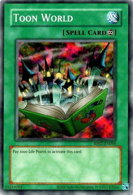 Toon World - Retro Pack (2020 Date Reprint) YuGiOh trading card